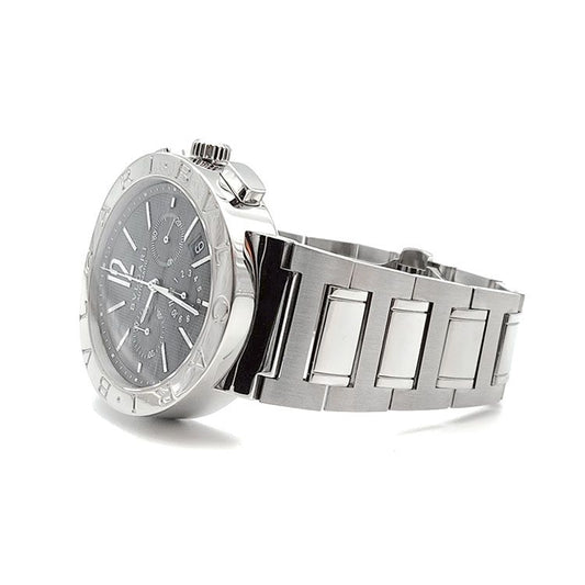 BULGARI BBクロノスチールウォッチ (BB42SSCH) 62791090