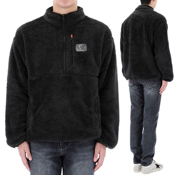 Emporio Armani Fleece Half-Zip Anorak Jacket 62930836