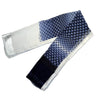 LOUIS VUITTON Doppelt gewebter Seiden-Chiffon langer Schal Blau 62944934 [P]