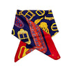 HERMES BOUCLES ET GALONS DU TSAR Seidenschal Rot-Blau 62946142 [P]