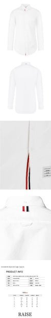 THOM BROWNE ヒドゥン スリー ストライプ クラシック オックスフォード シャツ 06177 100 63020300 [P]