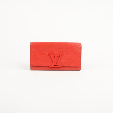 LOUIS VUITTON M60766 Coquelicot Épi Leder Louise Geldbörse 62822294