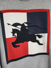 Burberry Gray Check Square Logo Sweatshirt 8004090 63120031 [P]
