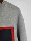 Burberry Gray Check Square Logo Sweatshirt 8004090 63120031 [P]