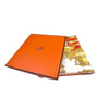 HERMES PROUES Seidentuch 90 Ivory Orange 63142264 [P]