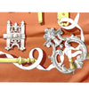 HERMES FERRONNERIE Seidenschal orangebraun 90 63199743 [P]