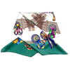 Hermes LES RUBANS DU CHEVAL Ribbon Scarf Aqua Green 90 63200402 [P]