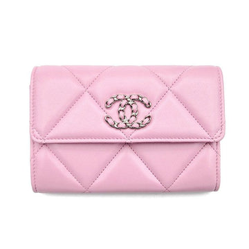 CHANEL 19 Flap Mini Wallet L107102 63338278