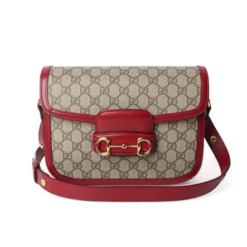 Gucci 602204 GG Supreme Horsebit 1955 Shoulder Bag/31325 63340918