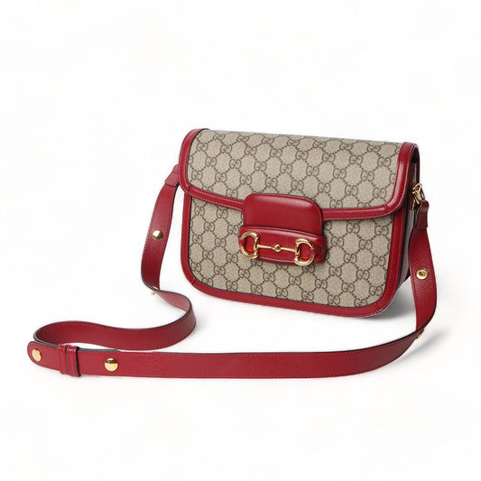 GUCCI 602204 GGスプリーム ホースビット 1955 ショルダーバッグ/31325 63340918