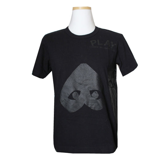 Comme Des Garcons Play Black Cotton T-Shirt 44 55 63341144