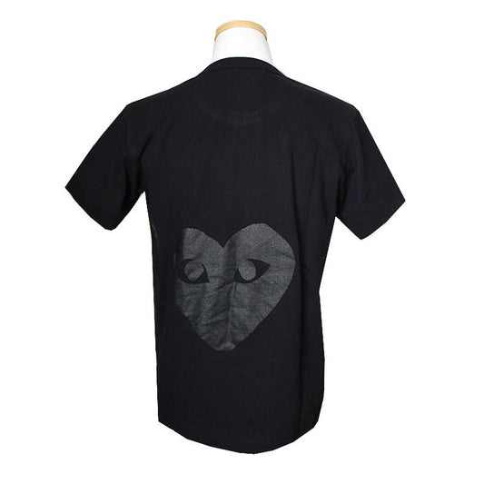 Comme Des Garcons Play Black Cotton T-Shirt 44 55 63341144