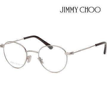 Jimmy Choo JM004 YL7 Metal Frame Luxury Round Silver 63486510