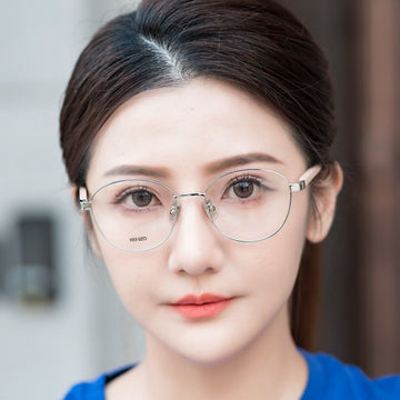 Kenzo KZ50153F 016 Round Silver Metal Frame 63502305