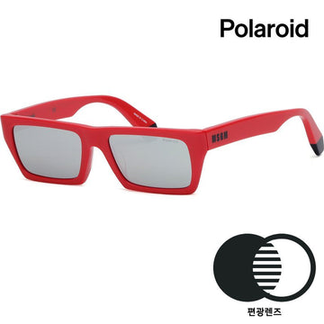 POLAROID MSGM polarized sunglasses PLD MSGM1G 0A4EX quadratisch hornrahmen spiegel mode 63701264