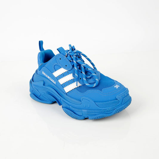 Balenciaga Blue X Adidas Triple S Sneakers 36 63477134