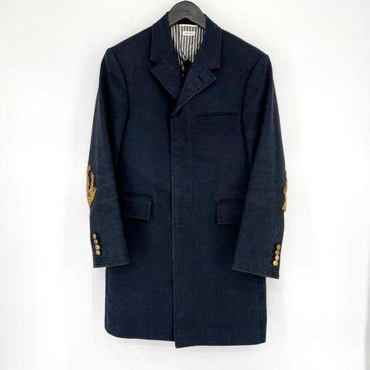 THOM BROWNE アンカー シングル コート ネイビー (MOC005E) 63851239