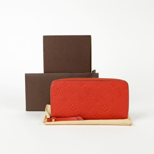 Louis Vuitton Monogram Empreinte Clémence Long Wallet M60547 63710044