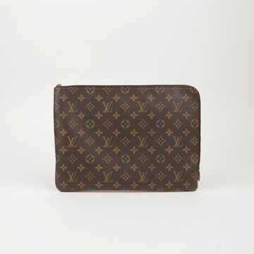 LOUIS VUITTON モノグラム キャンバス エトュイ ボヤージュ クラッチ M44499 63402943 [P]