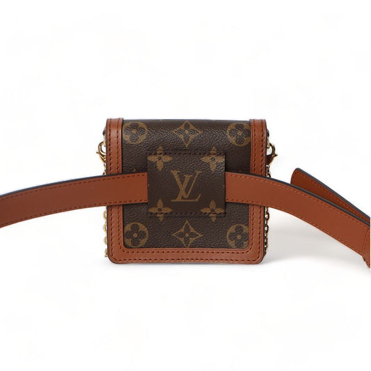 Louis Vuitton Monogram Bumbag Dolphin BB Chain Belt Bag Hip Pack M68621 64020814