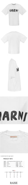 MARNI ロゴプリントオーバーサイズTシャツ THJET49EPH USCS11 LOW01 64078678 [P]