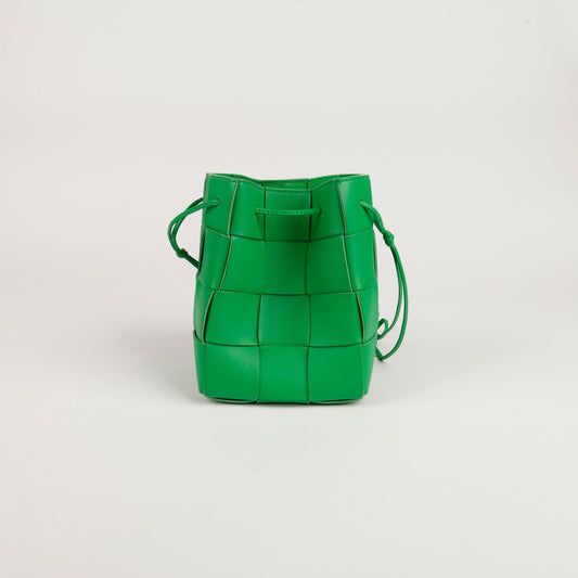 BOTTEGA VENETA 680218 スモール パラケット インテレッチアート カセット バケットショルダー兼クロスバッグ 73833707