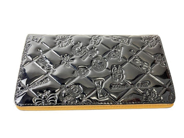 CHANEL Lackleder Ikone lange Geldbörse 64245308