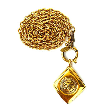 CHANEL Diamond Logo Pendant Wild Chain Long Necklace 64245436