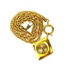 CHANEL Diamantlogo-Pendant mit Wildkette Lange Halskette 64245436 [P]