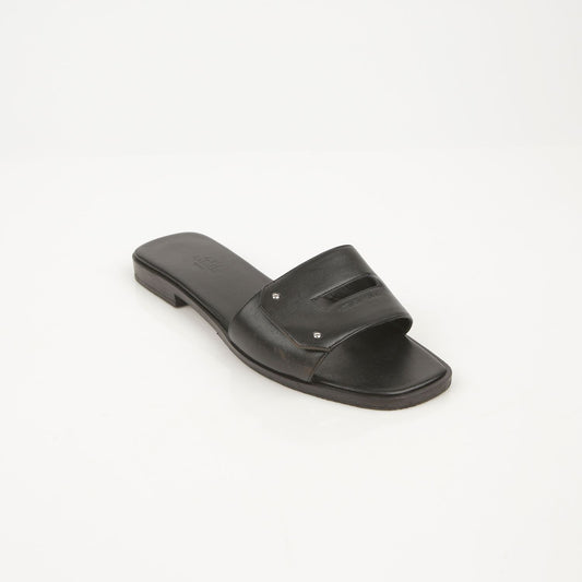 Hermes H192125Z Mule Slippers Size 37 79668037