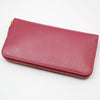 Prada 1M0506 Pink Saffiano Gold Triangle Logo Long Wallet 64303727 [P]