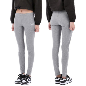 Emporio Armani 25 Inch Lucky Chance EA7 Logo Shiny Stretch Leggings 36865746