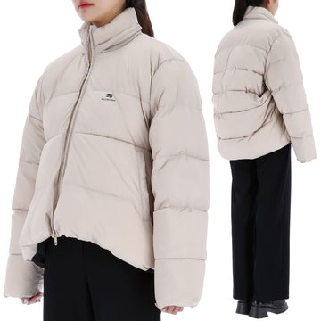 Balenciaga Logo Hidden Hood Oversized Padding 719862 TNO45 9937 46549018