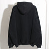 VETEMENTS Oversized Logo Hoodie Waschschwarz UE54HD220B 64344036 [P]