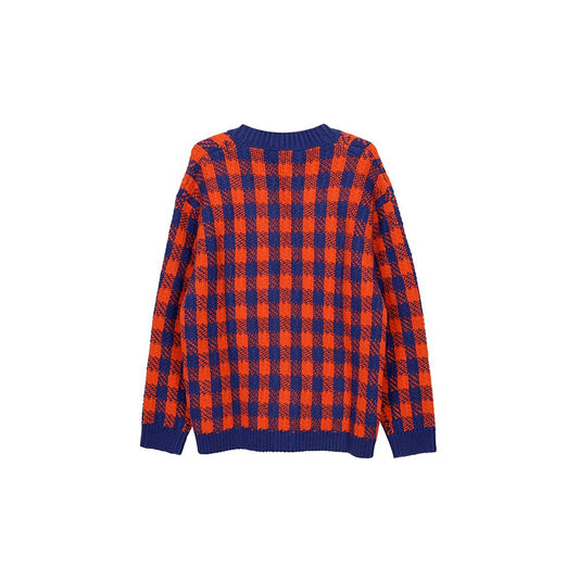Gucci Checked Wool Interlocking Cardigan L Size 711571 64026321