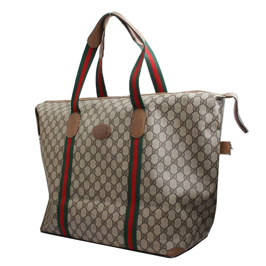 Gucci PVC Three Stripe Travel Bag 64358147