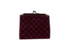CELINE Suede Macadam Muster Geldbörse A01234 64359782 [P]