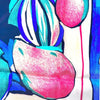 CELINE a fruit merchant ship Seidenschal Blau 86 64364858 [P]