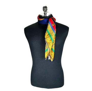 CELINE Runder Fransen-Schal Gelbgold 90 64368457