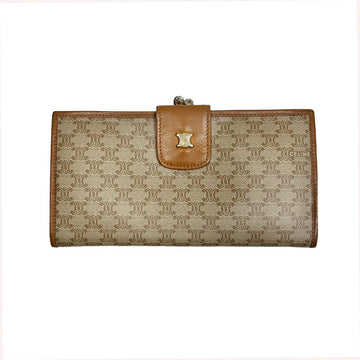 Celine Macadam Vintage Long Wallet Clutch 64368488