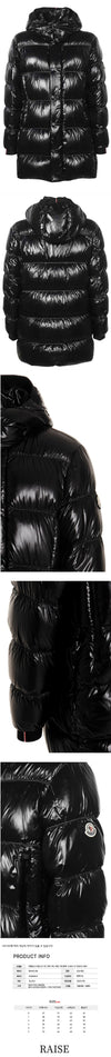 MONCLER パブロフ ロゴ フーデッド パディング ジャケット ブラック 1C000 31 5963V 999 56462118 [P]