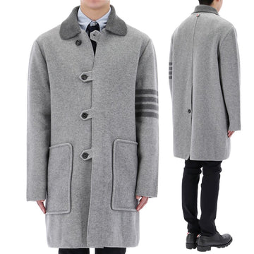 THOM BROWNE Milano Stitch Wollmantel 64446631