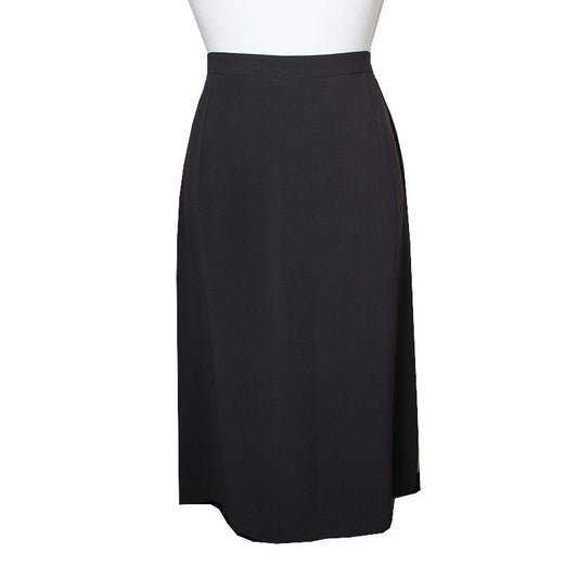 MaxMara Black Brown H-Line Skirt 66 64452321