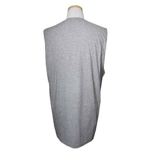 Diesel Melange Grey Sleeveless Cotton T-Shirt 55, 66 64453357