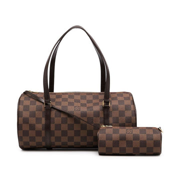 Louis Vuitton Damier Ebene Papillon 30 Tote Bag x Mini Papillon Tote Bag Set 64529811