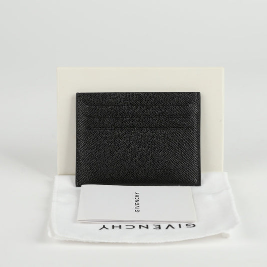 Givenchy Black Leather Card Wallet 06000026 64343765