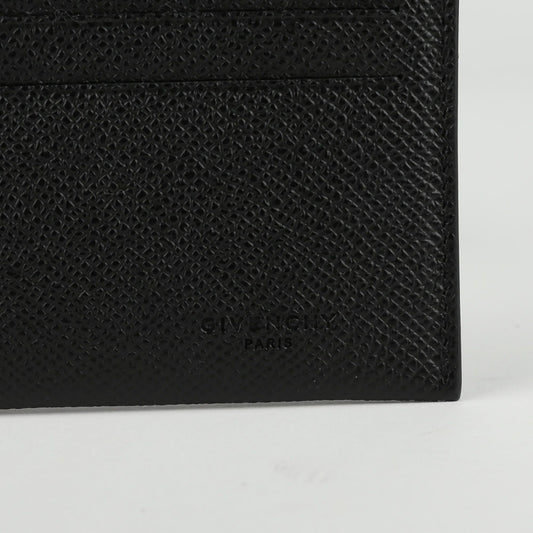 Givenchy Black Leather Card Wallet 06000026 64343765