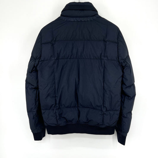 Stone Island Crinkle Padded Short Jacket Navy 64554047