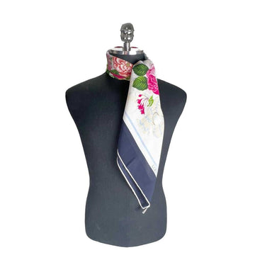 Loewe Bouquet Chiffon Silk Scarf 85 64563182