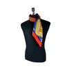 HERMES CLIQUETIS Schal Zinnoberrot 90 64581878 [P]